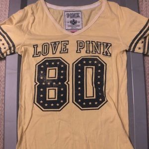 Pink Jersey Style Tee Size M